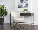 FRANKLIN OFFICE CHAIR - BEIGE LINEN