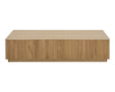 KALLA COFFEE TABLE - RECTANGULAR RUSTIC OAK