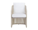 ALLARIZ DINING ARMCHAIR - GREIGE STINSON WHITE