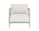 MUROS LOUNGE CHAIR - GREIGE PALAZZO CREAM
