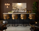 KAMARA CHANDELIER - BLACK