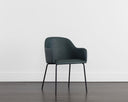 HENSLEY DINING ARMCHAIR - DARK TEAL
