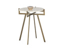 ANAK END TABLE - WHITE