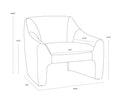 NEVAEH LOUNGE CHAIR - DANNY AMBER