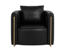 ALIX LOUNGE CHAIR - CANTINA BLACK