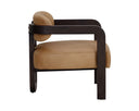 MADRONE LOUNGE CHAIR - BROWN LUDLOW SESAME LEATHER