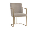 RAYLA DINING ARMCHAIR - BELFAST OYSTER SHELL