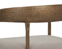 ZANATTA DINING ARMCHAIR - ZENITH TAUPE GREY