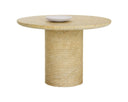 RIVA DINING TABLE - TRAVERTINE LOOK NATURAL 43