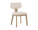RICKETT DINING CHAIR - WEATHERED OAK DOVE CREAM