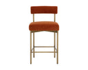 SENECA COUNTER STOOL - ANTIQUE BRASS DANNY RUST