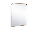 CALABASAS WALL MIRROR - BRASS