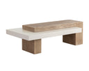 HERRIOT COFFEE TABLE - LIGHT BROWN SUMMER SAND