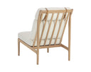 ELANOR LOUNGE CHAIR - LIGHT OAK ALTRO WHITE