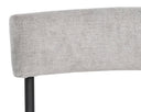 SENECA DINING CHAIR - BLACK POLO CLUB STONE