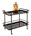 LIVINGSTON BAR CART - BLACK