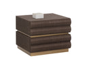 SUBIRA NIGHTSTAND - CHOCOLATE