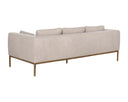BURR SOFA - BALI BONE LEATHER