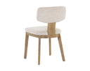 RICKETT DINING CHAIR - WEATHERED OAK DOVE CREAM