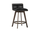 ARIZONA SWIVEL COUNTER STOOL - BRAVO BLACK