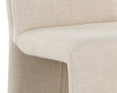 CASCATA DINING CHAIR - EFFIE LINEN