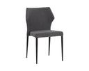 JAMES STACKABLE DINING CHAIR - CITY GREY