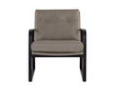 STERLING LOUNGE CHAIR - MISSOURI STONE LEATHER