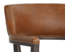 BRYLEA DINING ARMCHAIR - BROWN SHALIMAR TOBACCO LEATHER