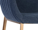 LUCANO DINING ARMCHAIR - BELFAST NAVY