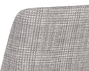 ESTRADA DINING CHAIR - NAYA CHECK LIGHT GREY