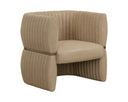 TRYOR LOUNGE CHAIR - SAHARA SAND LEATHER