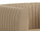 TRYOR LOUNGE CHAIR - SAHARA SAND LEATHER