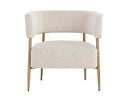 MAESTRO LOUNGE CHAIR - DOVE CREAM