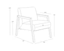 NEYMAR LOUNGE CHAIR - Default Title