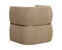 TRYOR LOUNGE CHAIR - SAHARA SAND LEATHER