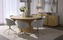 KEZNA TABLE LAMP - WHITE MARBLE MATTE WHITE