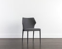 JAMES STACKABLE DINING CHAIR - CITY GREY