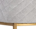 CORNELLA DINING ARMCHAIR - POLO CLUB STONE