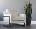 KALMIN LOUNGE CHAIR - PICCOLO PROSECCO