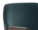 MILTON DINING ARMCHAIR - SMOKE ACACIA MEG DUSTY TEAL