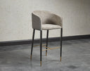 ASHER BARSTOOL - SPARROW GREY NAPA BLACK