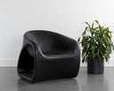 ORSON LOUNGE CHAIR - BLACK