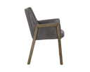 BERNADETTE DINING ARMCHAIR - KENDALL GREY