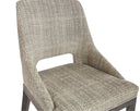 ESTRADA DINING CHAIR - NAYA CHECK LIGHT GREY