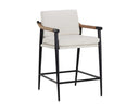 MEADOW COUNTER STOOL - HEATHER IVORY TWEED