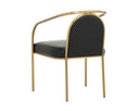 CICERO DINING ARMCHAIR - CANTINA BLACK