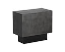 BLAKELY SIDE TABLE - GUNMETAL