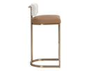 LARISSA BARSTOOL - NAPA COGNAC RHEA LIGHT BARLEY