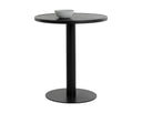 MERANO BAR TABLE - ROUND BLACK