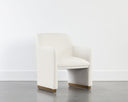JAIME DINING ARMCHAIR - FIOR VANILLA